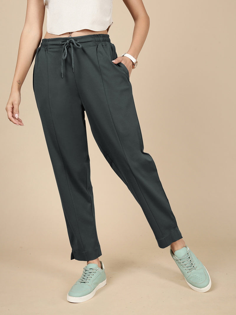 Straight Pant-Olive