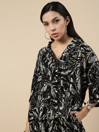 Casual Top-Black - De Moza