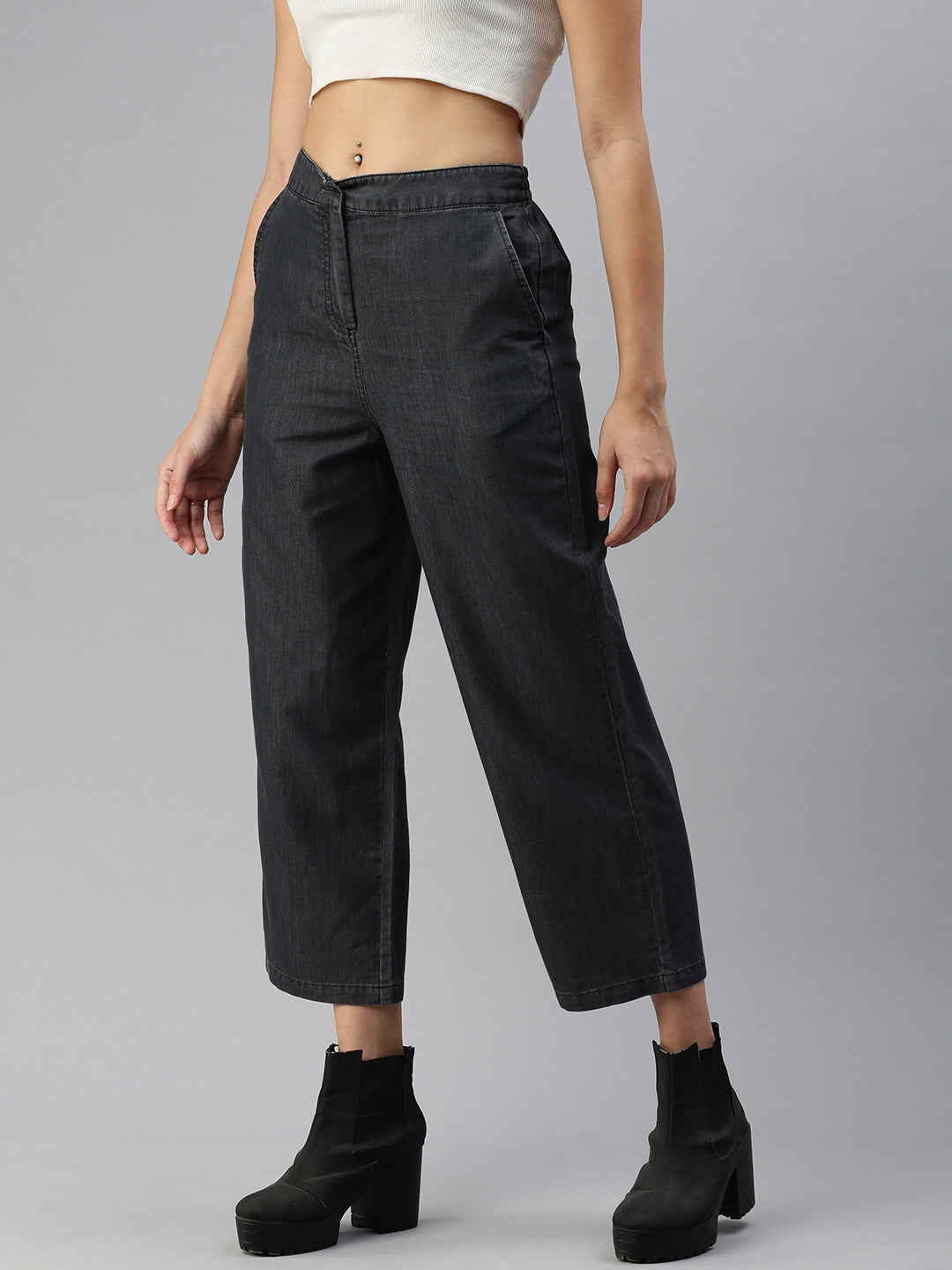 De Moza Women Palazzo Black