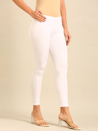 Shimmer Leggings-White - De Moza