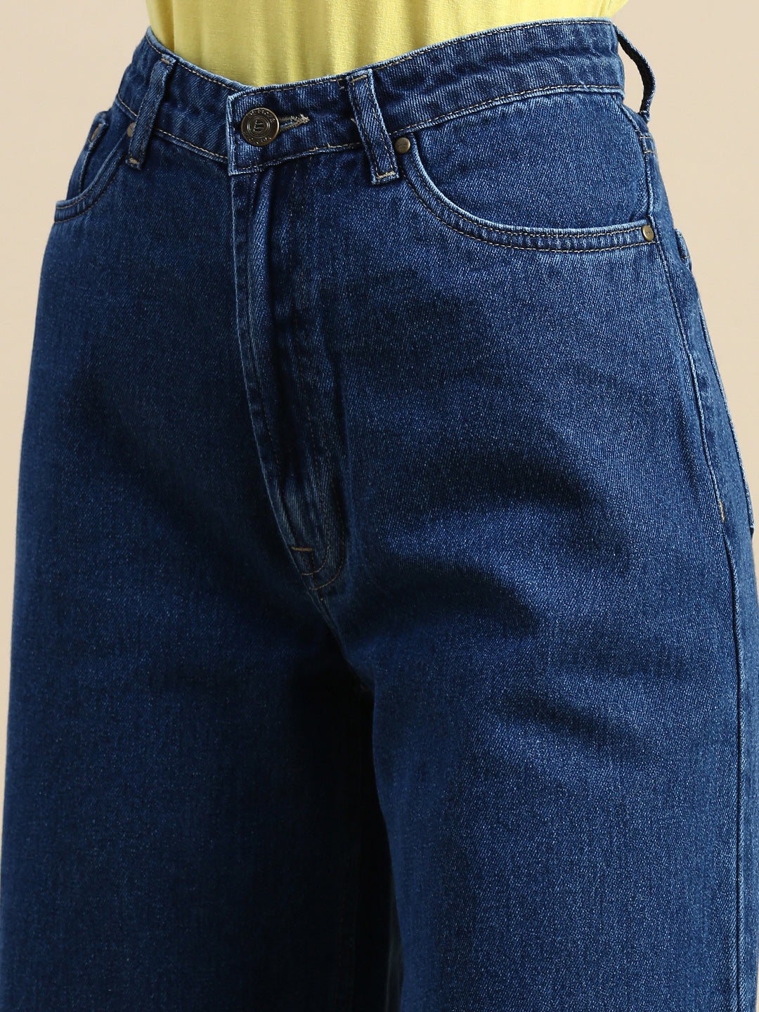 Jeans Pant-Dark Blue - De Moza