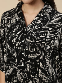 Casual Top-Black - De Moza