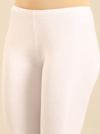 Shimmer Leggings-White - De Moza