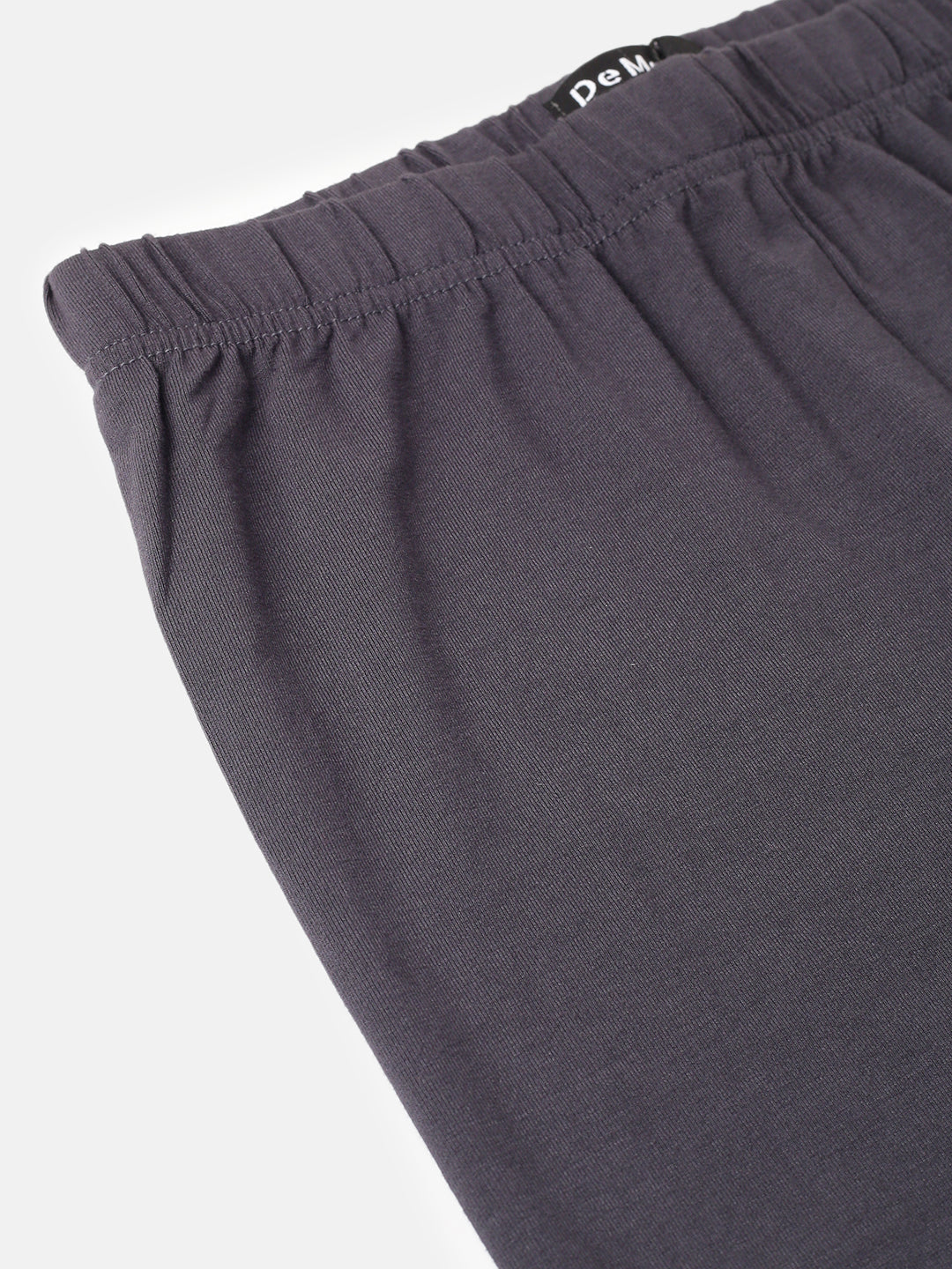 De Moza Girls 3/4th Leggings Dark Grey