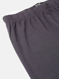De Moza Girls 3/4th Leggings Dark Grey