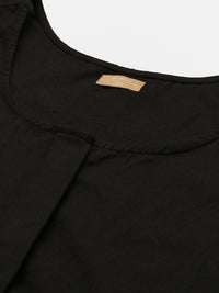 Crop Top-Black - De Moza