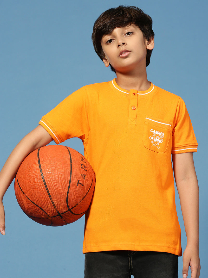 PIPIN Boys T-Shirt Orange