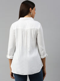 De Moza Women Shirt White