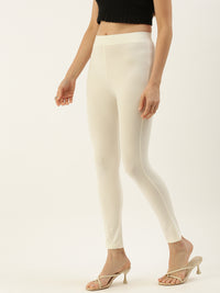 De Moza Ladies 7/8th Leggings OffWhite