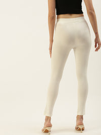 De Moza Ladies 7/8th Leggings OffWhite
