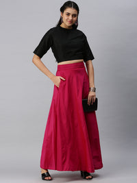 De Moza Women's Skirt Magenta