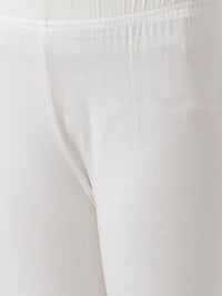 Kids - Girls 3/4TH Leggings Offwhite