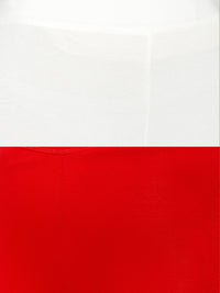 De Moza Superior Ankle Length Leggings Combo Pack of 2 Offwhite&True Red - De Moza