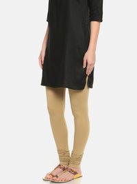 De Moza Women's Chudidhar Leggings Solid Viscose Skin - De Moza (4890553876543)