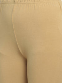 De Moza Women's Chudidhar Leggings Solid Viscose Skin - De Moza (4890553876543)