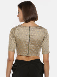 De Moza Ladies Jacquard Skin Crop Top - De Moza (1739658100799)