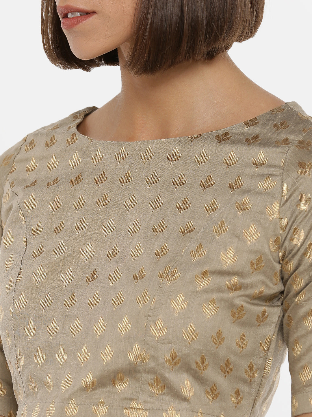 De Moza Ladies Jacquard Skin Crop Top - De Moza (1739658100799)