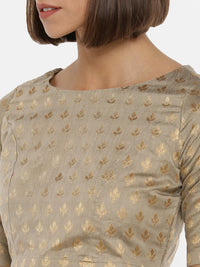 De Moza Ladies Jacquard Skin Crop Top - De Moza (1739658100799)