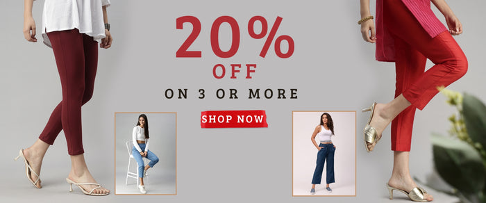 20% Off on 3+qty