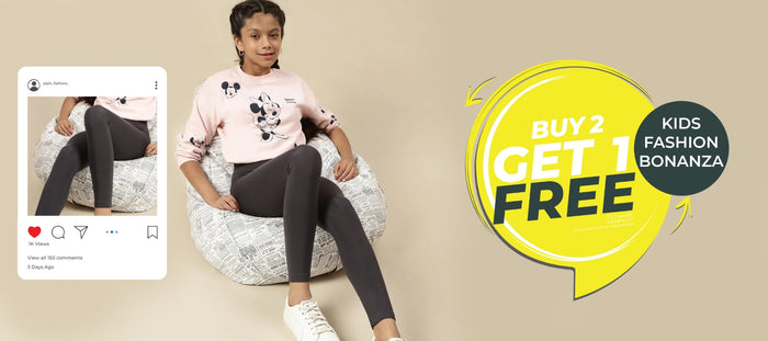 Girls Buy 2 Get 1 Free