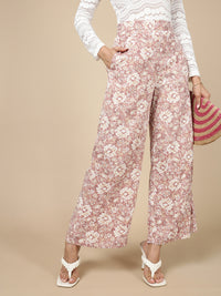 Wide Leg Palazzo-Dusty Pink