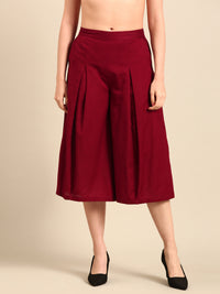 Culottes-Maroon - De Moza