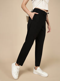 Straight Pant-Black