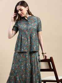 Tunic AOP-Green - De Moza