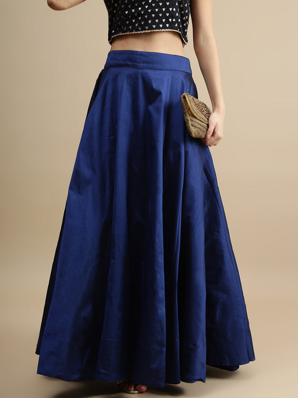 Women's Skirt Mid Night Blue - De Moza
