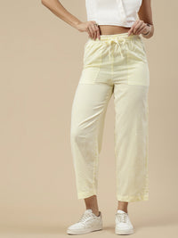 Casual Pant-Yellow