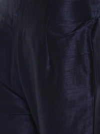 De Moza Women Festive Pants Navy - De Moza