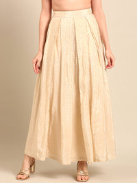 Skirt Jacquard-Offwhite - De Moza