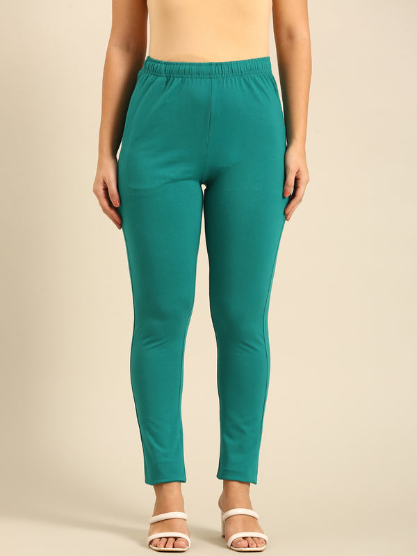 Women's Needle Pants Sea Green - De Moza
