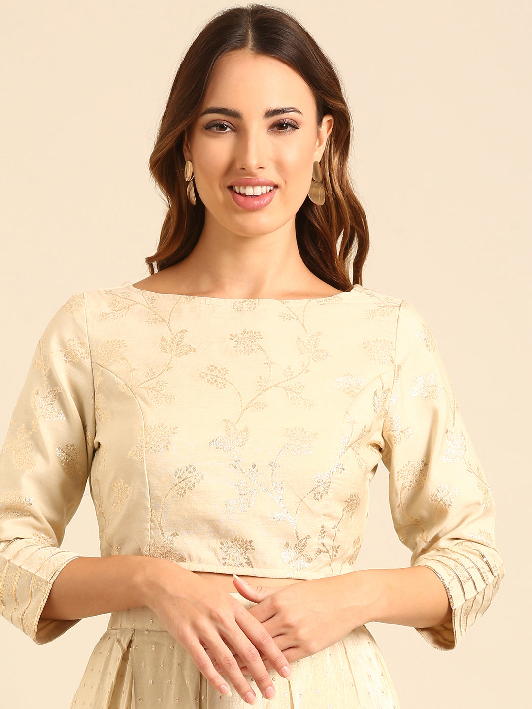 Blouse-Offwhite - De Moza