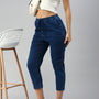 De Moza Women Jogger Mid Blue