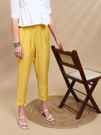 De Moza Women Festive Pants Gold - De Moza