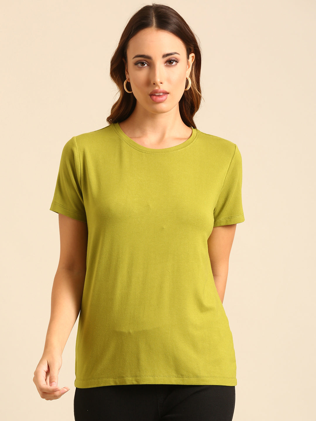 T-Shirt Regular Sleeve-Fern - De Moza