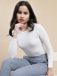 De Moza Women Casual Top white