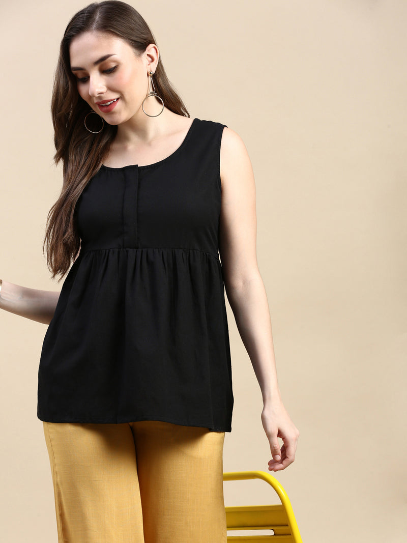 Tunic-Black - De Moza