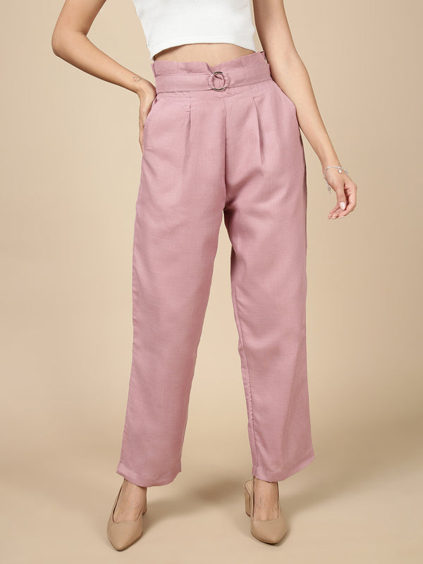 Paper Bag Pant-Rust - De Moza