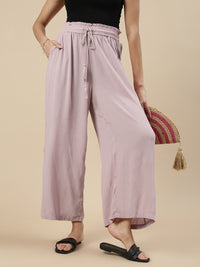 Flared Palazzo-Dusty Rose