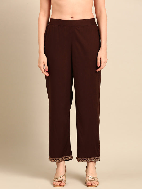 Palazzo-Dark Brown - De Moza