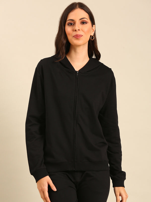 Sweatshirt-Black - De Moza