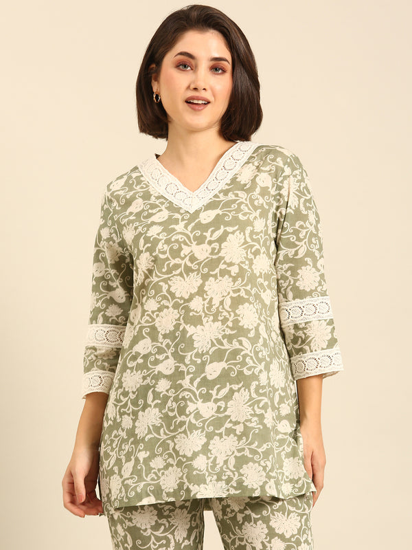 Tunic Top-Mint Green - De Moza