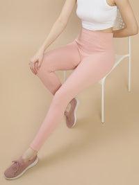 De Moza Women Winter Leggings Dusty Pink