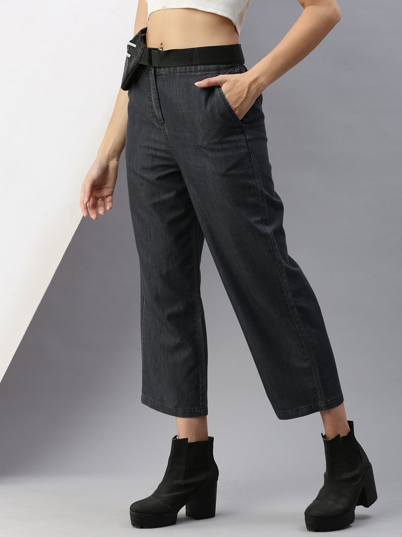 De Moza Women Palazzo Black