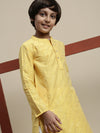 PIPIN Boys Kurta Yellow