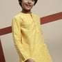 PIPIN Boys Kurta Yellow