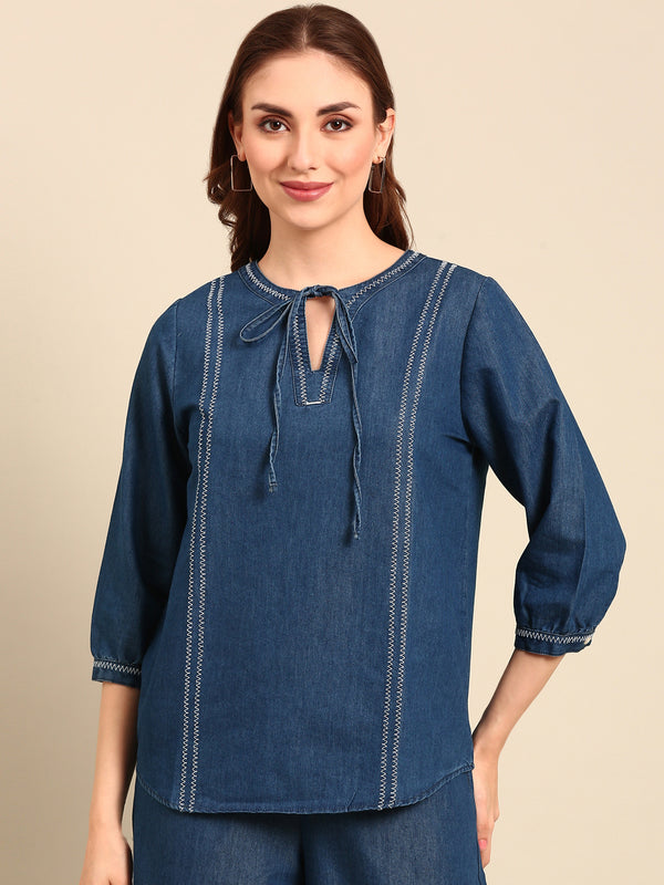 Tunic Top-Mid Wash - De Moza