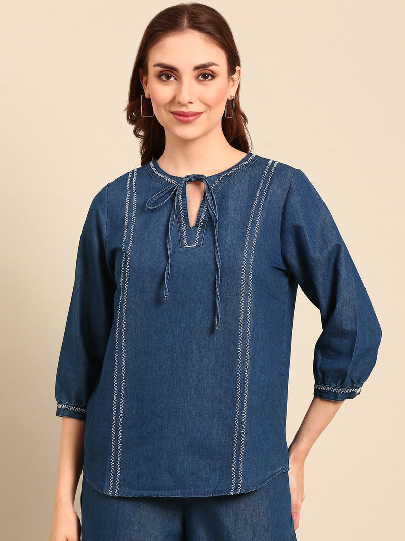 Tunic Top-Mid Wash - De Moza